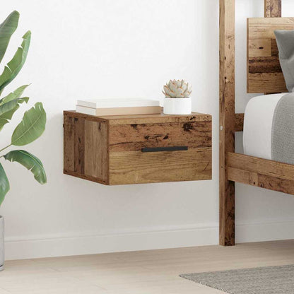 Bedside Cabinet Old wood 35 x 35 x 20 cm Engineered wood