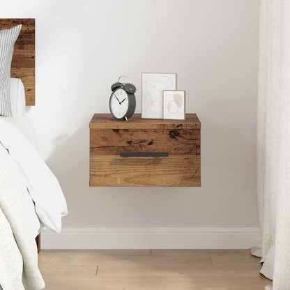 Bedside Cabinet Old wood 35 x 35 x 20 cm Engineered wood