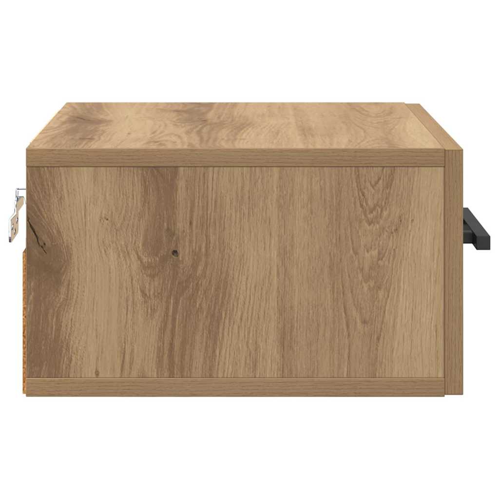 Bedside Cabinet Artisan oak 35 x 35 x 20 cm Engineered wood
