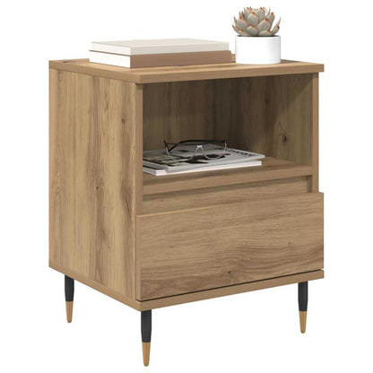 Bedside Cabinet Artisan oak 40 x 35 x 50 cm Engineered Wood