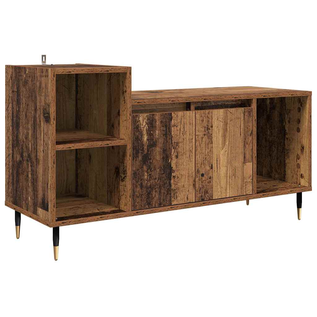 TV Cabinet Old Wood 100 x 35 x 55 cm Engineered Wood