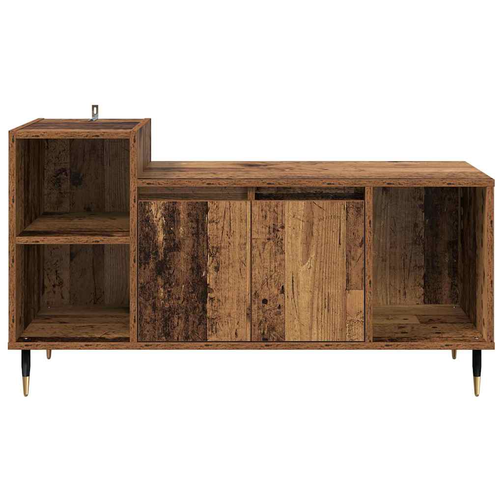 TV Cabinet Old Wood 100 x 35 x 55 cm Engineered Wood