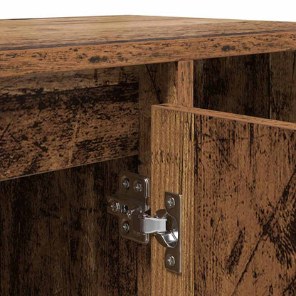 TV Cabinet Old Wood 100 x 35 x 55 cm Engineered Wood