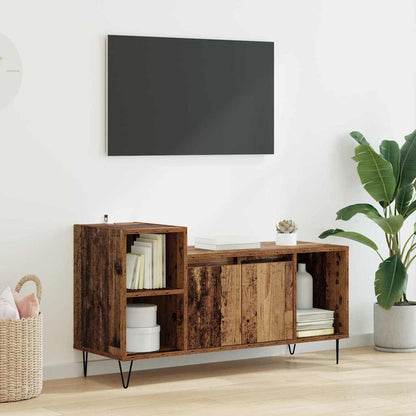 TV Cabinet Old Wood 100 x 35 x 55 cm Engineered Wood