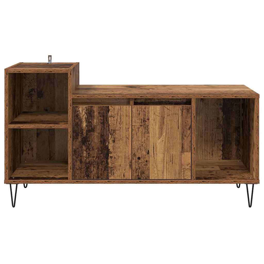 TV Cabinet Old Wood 100 x 35 x 55 cm Engineered Wood