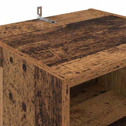 TV Cabinet Old Wood 160 x 35 x 55 cm Engineered Wood