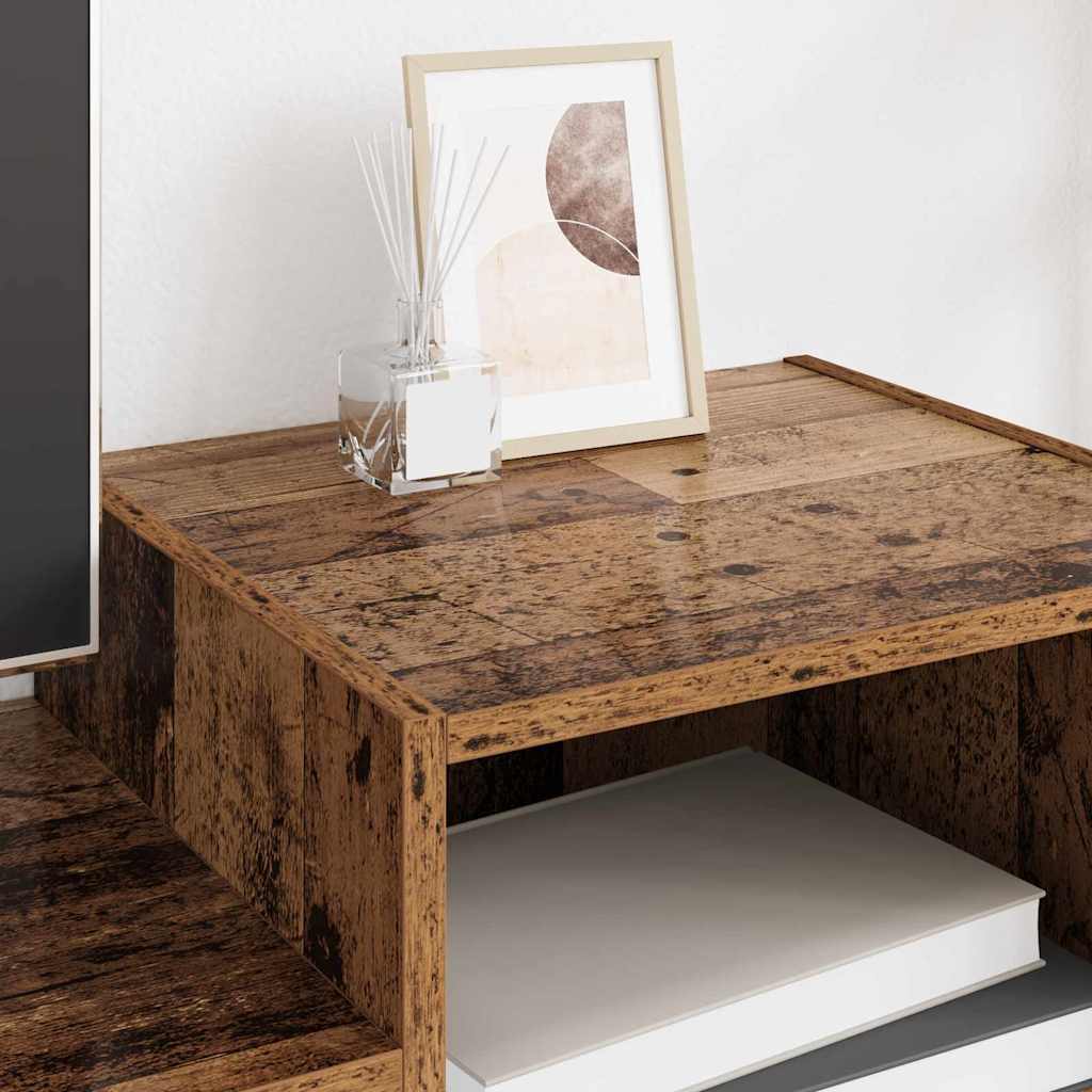 TV Cabinet Old Wood 160 x 35 x 55 cm Engineered Wood