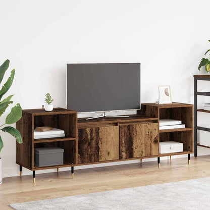 TV Cabinet Old Wood 160 x 35 x 55 cm Engineered Wood