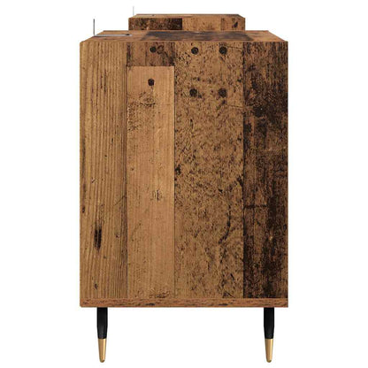 TV Cabinet Old Wood 160 x 35 x 55 cm Engineered Wood