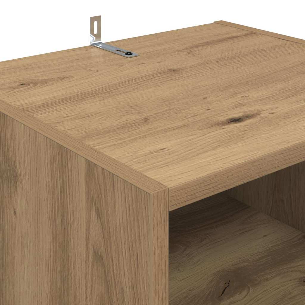 TV Cabinet Artisan Oak 160 x 35 x 55 cm Engineered Wood