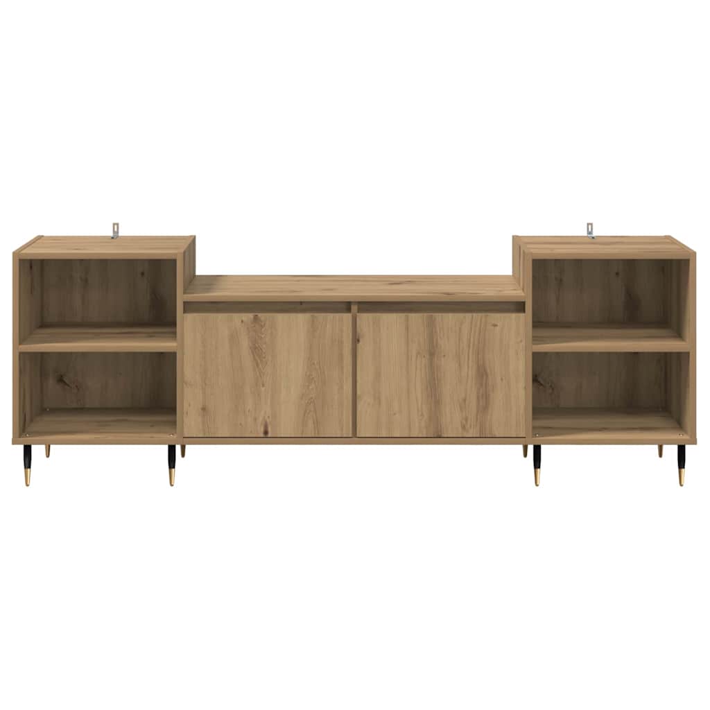 TV Cabinet Artisan Oak 160 x 35 x 55 cm Engineered Wood