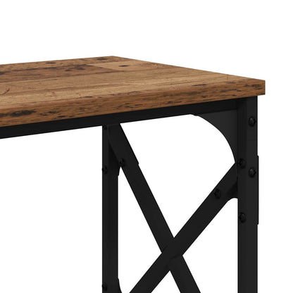 Console Table Old Wood 156 x 28 x 80.5 cm Engineered Wood