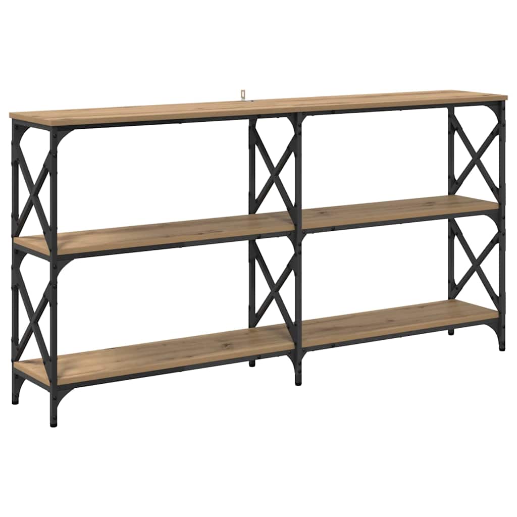 Console Table Artisan Oak 156 x 28 x 80.5 cm Engineered Wood