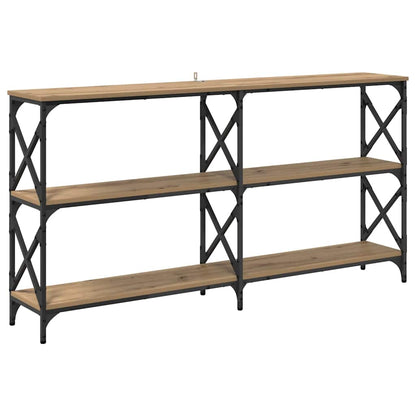 Console Table Artisan Oak 156 x 28 x 80.5 cm Engineered Wood