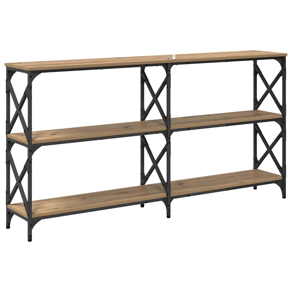 Console Table Artisan Oak 156 x 28 x 80.5 cm Engineered Wood