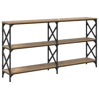 Console Table Artisan Oak 156 x 28 x 80.5 cm Engineered Wood