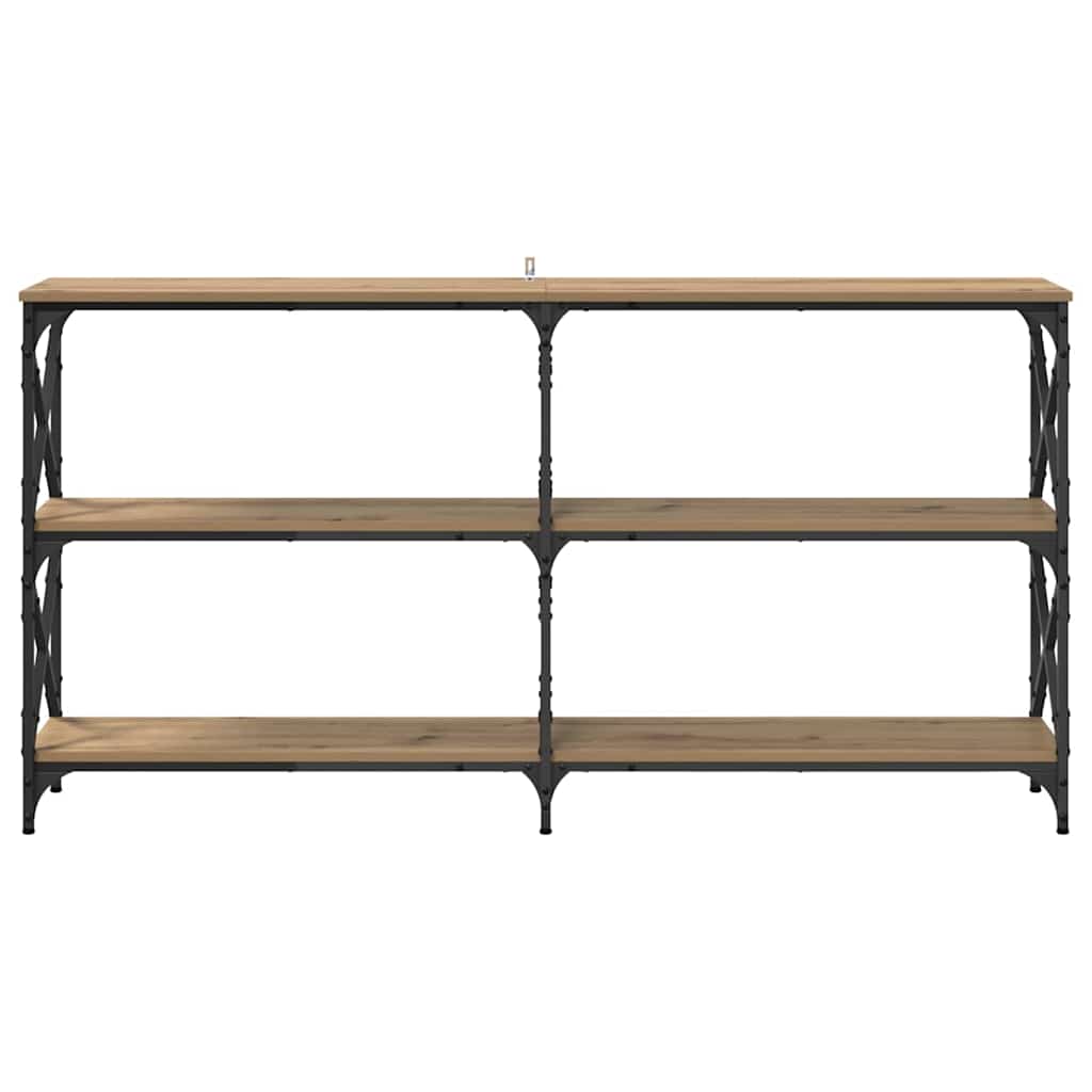 Console Table Artisan Oak 156 x 28 x 80.5 cm Engineered Wood