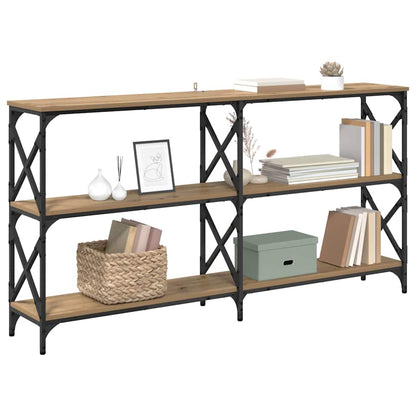 Console Table Artisan Oak 156 x 28 x 80.5 cm Engineered Wood