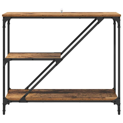 Console Table Old Wood 88.5 x 30 x 75 cm Engineered Wood