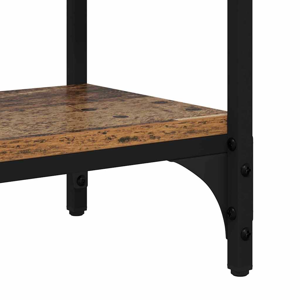 Console Table Old Wood 100 x 39 x 78.5 cm Engineered Wood