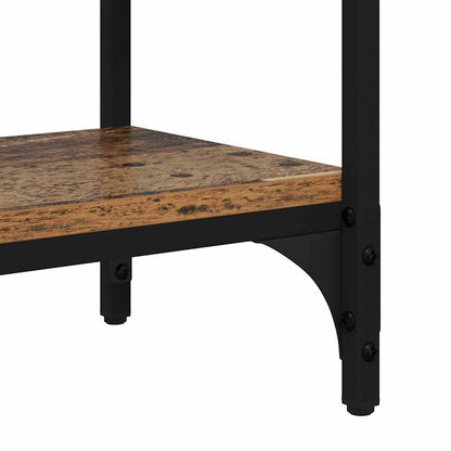 Console Table Old Wood 100 x 39 x 78.5 cm Engineered Wood