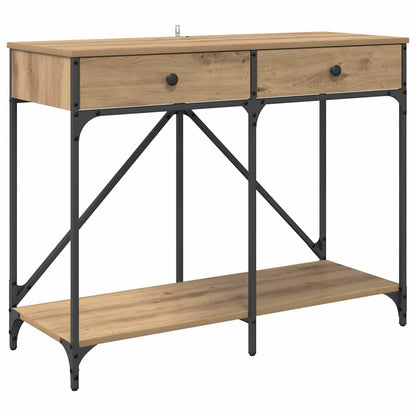 Console Table Artisan Oak 100 x 39 x 78.5 cm Engineered Wood