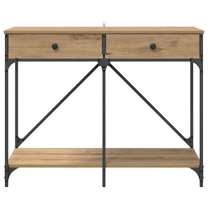 Console Table Artisan Oak 100 x 39 x 78.5 cm Engineered Wood