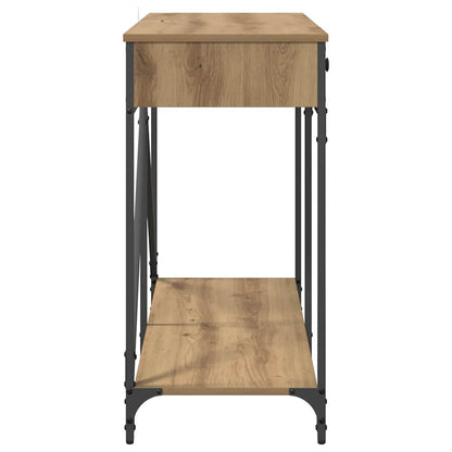 Console Table Artisan Oak 100 x 39 x 78.5 cm Engineered Wood