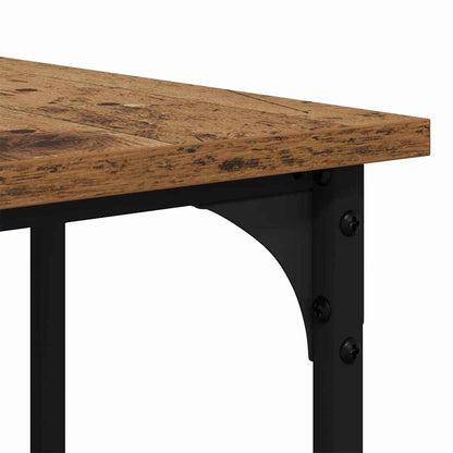 Desk Old Wood 139 x 139 x 75 cm Engineered Wood
