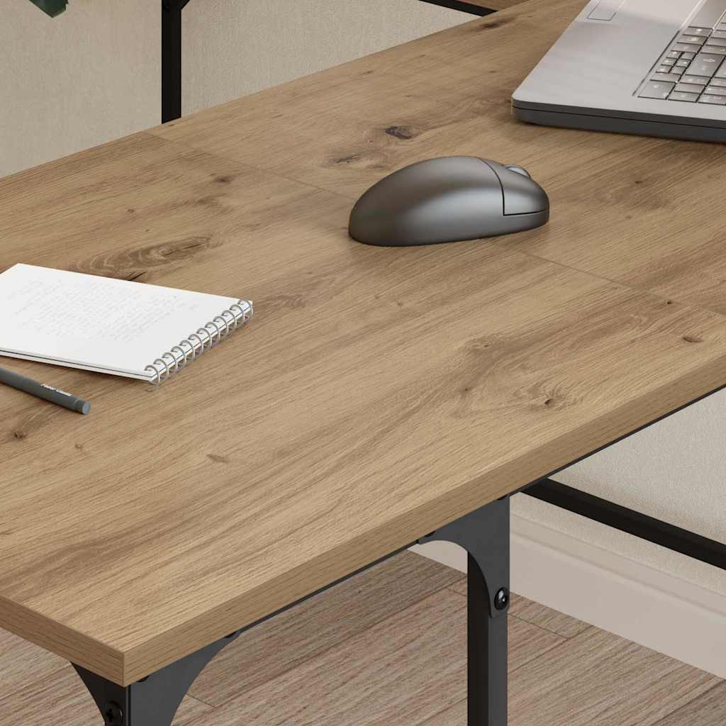 Desk Artisan Oak 139 x 139 x 75 cm Engineered Wood