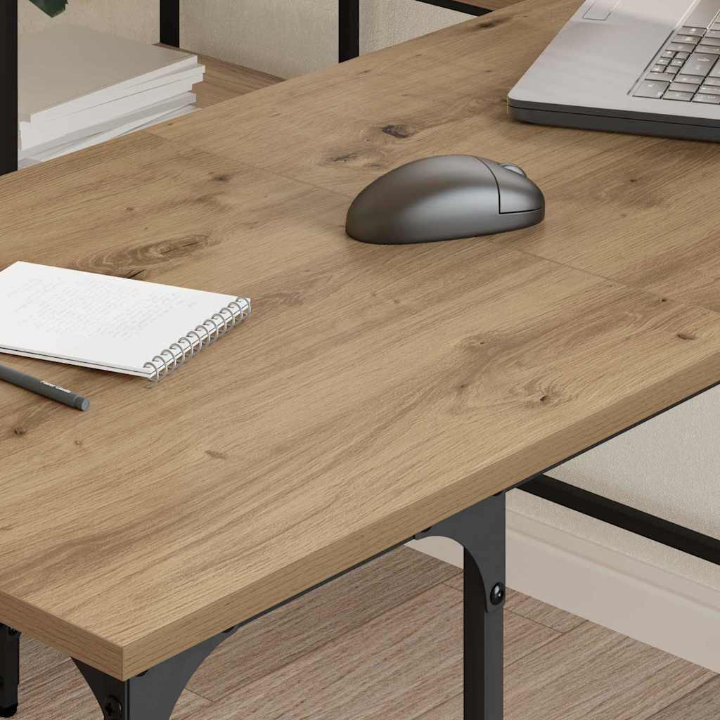 Desk Artisan Oak 139 x 139 x 75 cm Engineered Wood