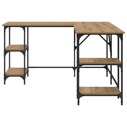 Desk Artisan Oak 139 x 139 x 75 cm Engineered Wood