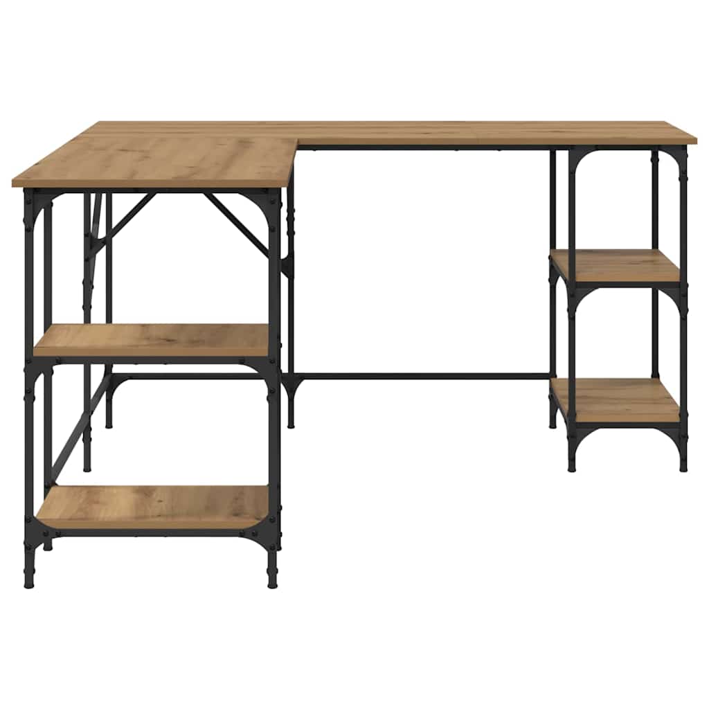 Desk Artisan Oak 139 x 139 x 75 cm Engineered Wood