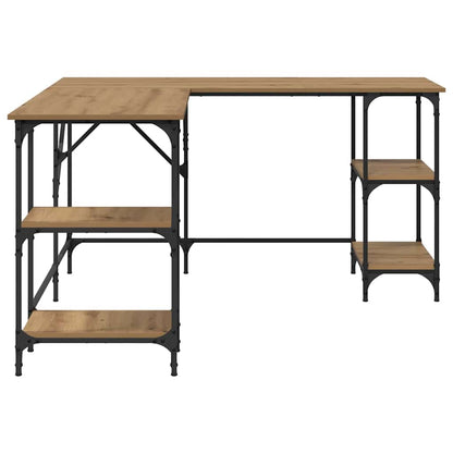 Desk Artisan Oak 139 x 139 x 75 cm Engineered Wood