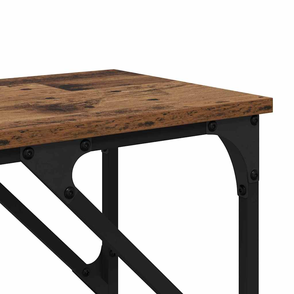 Console Table Old Wood 180 x 30 x 75 cm Engineered Wood