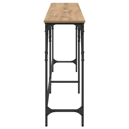 Console Table Artisan Oak 180 x 30 x 75 cm Engineered Wood