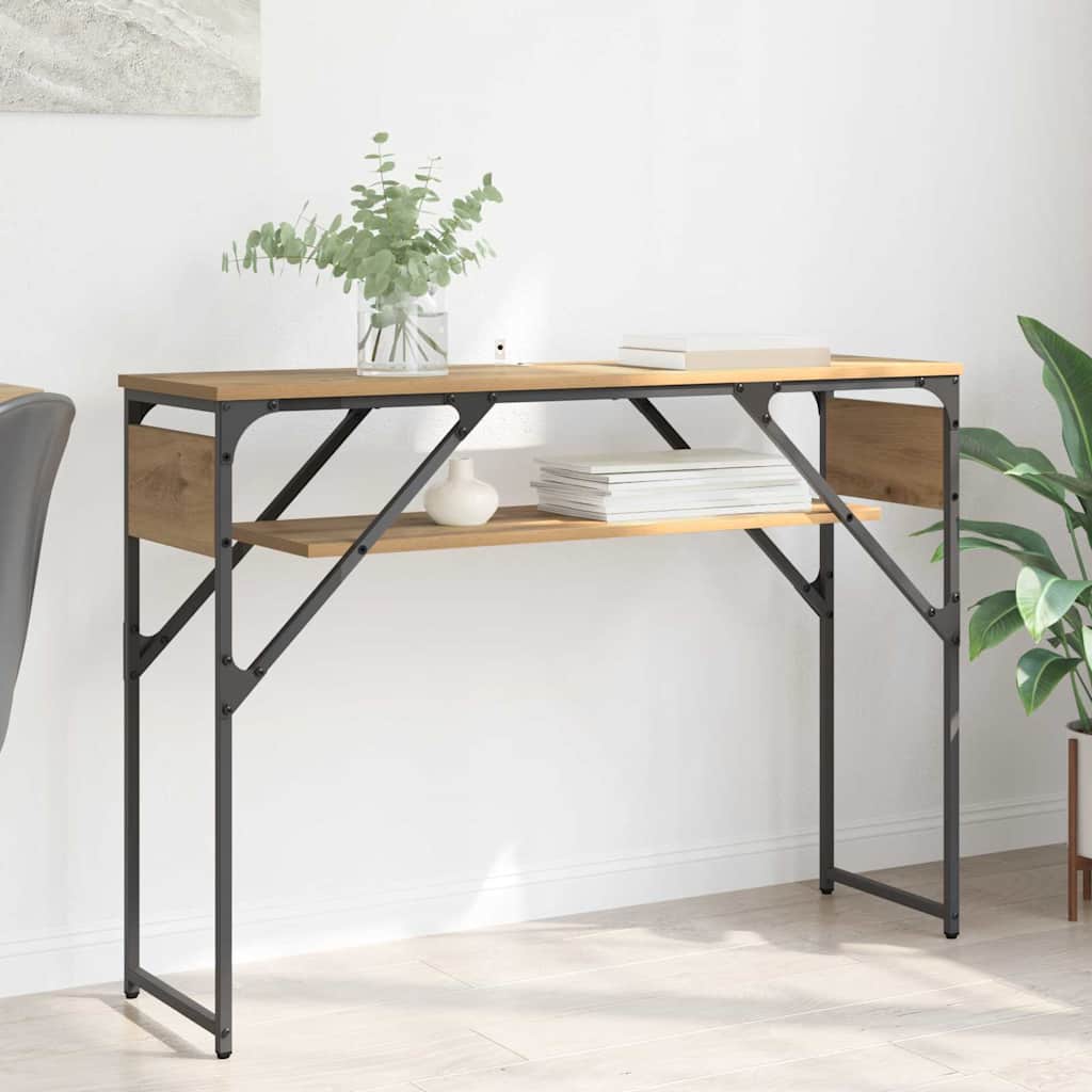 ConsoleTable Artisan Oak 105x30x75cm Engineered Wood