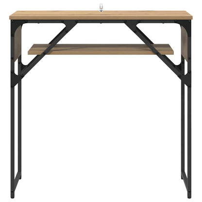 ConsoleTable Artisan Oak 75x30x75cm Engineered Wood