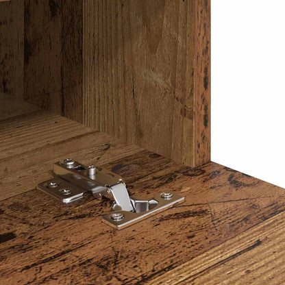 TV Wall Cabinets 2 pcs Old Wood 80 x 30 x 30 cm Engineered Wood