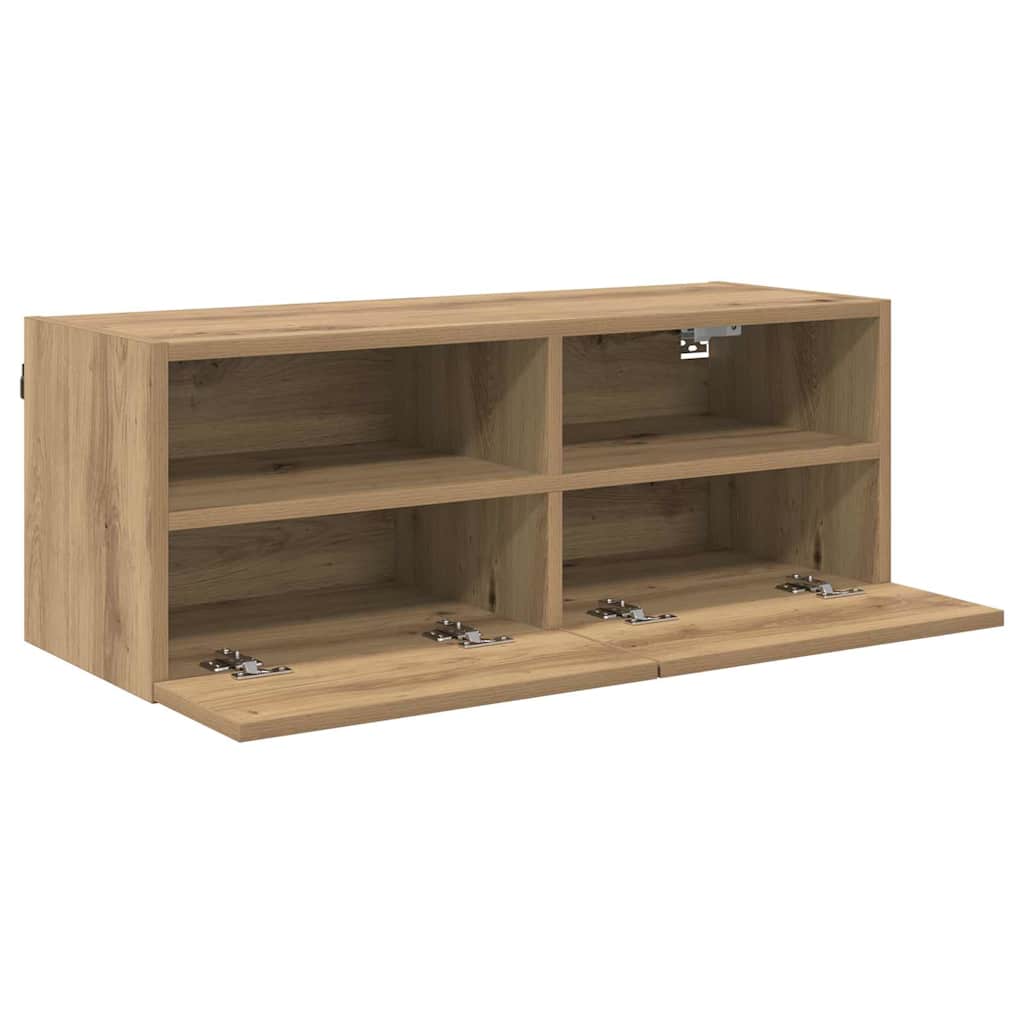 TV Wall Cabinets Wall-mounted 2 pcs Artisan Oak 80 x 30 x 30 cm