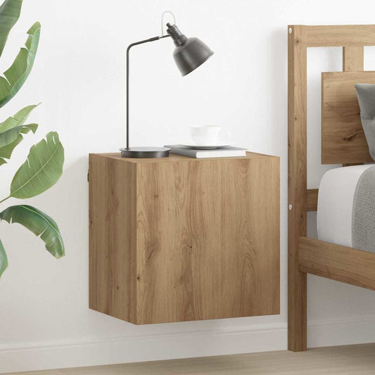 TV Wall Cabinet Artisan Oak 40.5 x 30 x 40 cm Engineered Wood