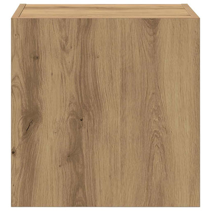 TV Wall Cabinet Artisan Oak 40.5 x 30 x 40 cm Engineered Wood