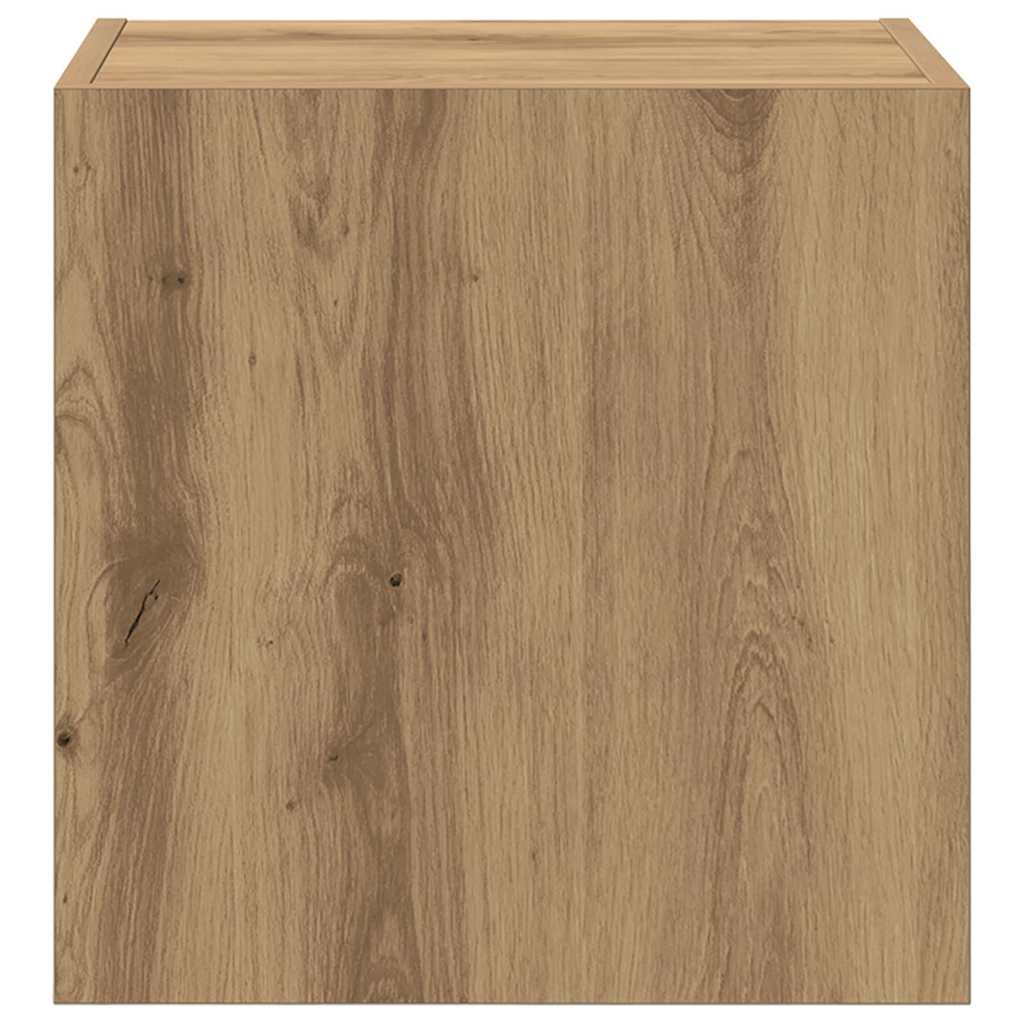 TV Wall Cabinet Artisan Oak 40.5 x 30 x 40 cm Engineered Wood