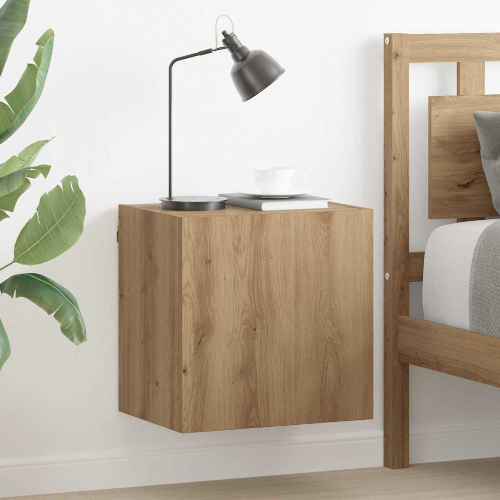 TV Wall Cabinets 2 pcs Artisan Oak 40.5 x 30 x 40 cm