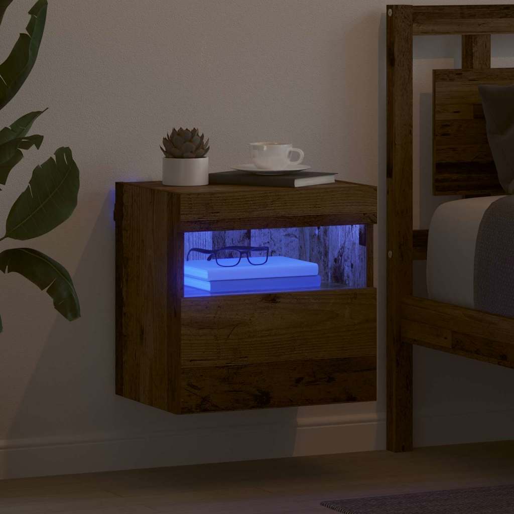 TV Wall Cabinet Old Wood 40 x 30 x 40 cm Engineered Wood