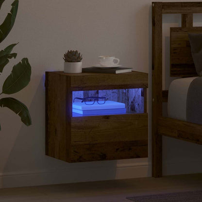 TV Wall Cabinet Old Wood 40 x 30 x 40 cm Engineered Wood