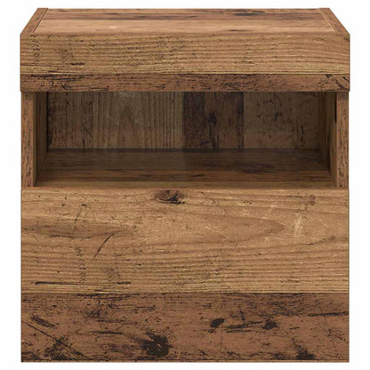TV Wall Cabinet Old Wood 40 x 30 x 40 cm Engineered Wood