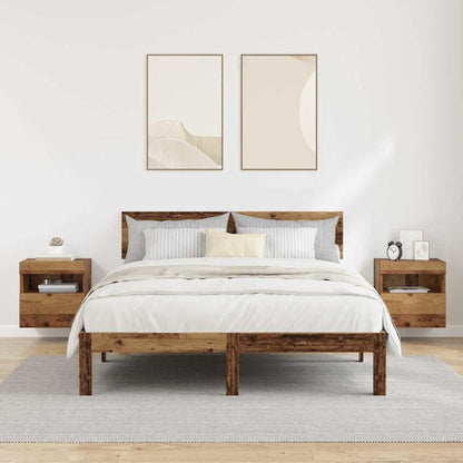 TV Wall Cabinets 2 pcs Old Wood 40 x 30 x 40 cm Engineered Wood