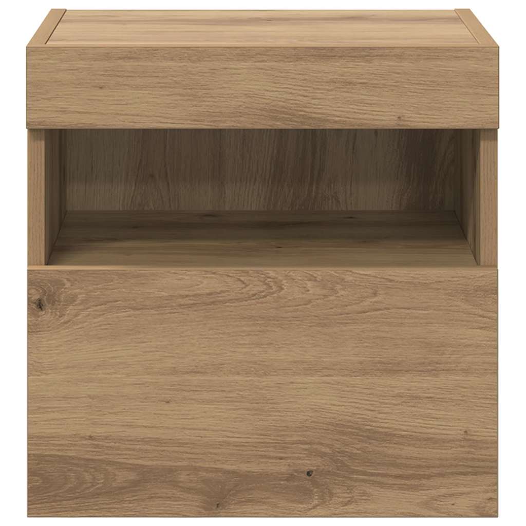 TV Wall Cabinet Artisan Oak 40 x 30 x 40 cm Engineered Wood