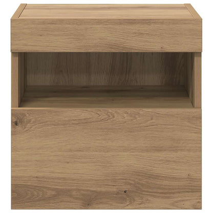 TV Wall Cabinet Artisan Oak 40 x 30 x 40 cm Engineered Wood